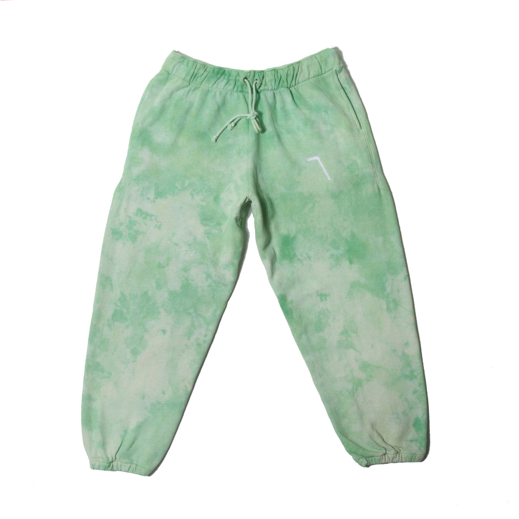 VENT SWEATPANT MARBLE GREEN